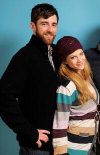 Tyler Dawson and Rebekah Brandes at the portrait session of "Bellflower" during the 2011 Sundance Film Festival.