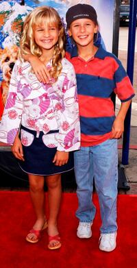 Jenna Boyd and Cayden Boyd at the premiere of "Good Boy."