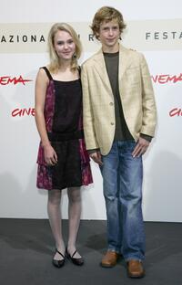 Anna Sophia Robb and Cayden Boyd at the photocall of "Have Dream Will Travel" during the 2nd Rome Film Festival.