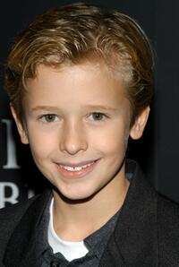 Cayden Boyd at the premiere of "The Missing."