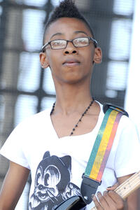 Alec Atkins of Unlocking the Truth performs during the 2014 Coachella Valley Music & Arts Festival in Indio, CA.