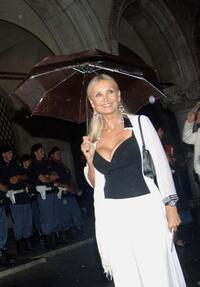 Barbara Bouchet at the 62nd Venice Film Festival premiere of "Casanova".