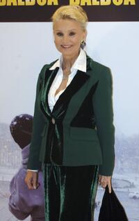 Barbara Bouchet at the Rome premiere of "Rocky Balboa".