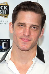 Shea Buckner at the premiere of "Marauders" in Hollywood.