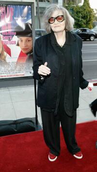 Eileen Brennan at the Academy of Motion Pictures Arts and Sciences, attends the premiere of "Slap Her She's French".