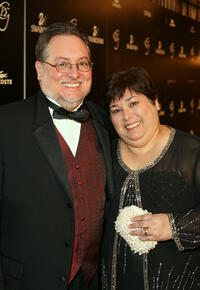 Michael T. Boyd and Wanda Boyd at the 9th Annual Costume Designers Guild Awards.