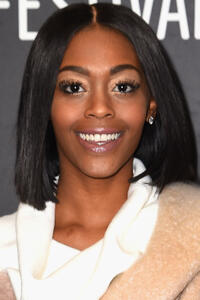 Nafessa Williams at the "Burning Sands" premiere during the 2017 Sundance Film Festival.