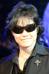 Toshi at the Japan premiere of "Star Trek" in Tokyo.