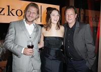 Soenke Wortmann, Jessica Schwarz and Matthias Brandt at the NRW Reception during the day four of the 61st Berlin International Film Festival.