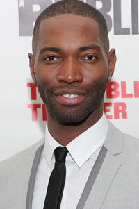 Tarrell Alvin McCraney at the "Head of Passes" opening night celebration in New York City.