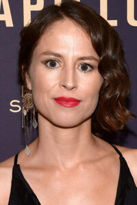 Mirjam Novak at the premiere of "Papillon" in West Hollywood, California.