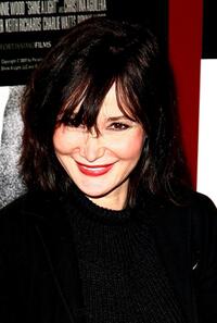 Evelyne Bouix at the Paris premiere of "Shine a Light."
