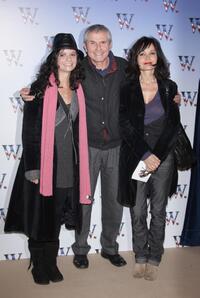 Salome Lelouch, director Claude Lelouch and Evelyne Bouix at the premiere of "W."