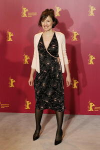 Nicoletta Braschi at the photocall of "The Tiger And The Snow" during the 56th Berlin International Film Festival.