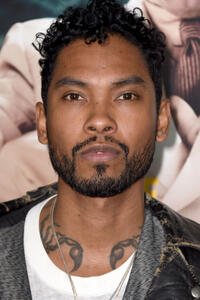 Miguel at the Hollywood premiere of "Live By Night".