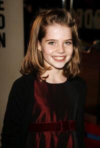 Lucy Boynton at the premiere of "Miss Potter."