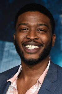 Zackary Momoh at the "Pacific Rim Uprising" premiere in Hollywood.