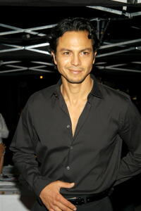 Benjamin Bratt at the party for GQ's new editor-in-chief Jim Nelson in New York City. 