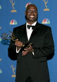 Andre Braugher at the 58th Annual Primetime Emmy Awards, in the press room.
