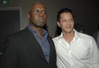 Andre Braugher and Will Yun Lee at the after party for the premiere screening of "Thief".