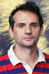 Serge Bozon at the "Madame Hyde" photocall during the 70th Locarno Film Festival.