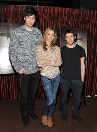 Nicholas Braun, Kerry Bishe and Michael Angarano at the "Red State" National Tour Launch in New York.