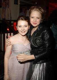 Abigail Breslin and Sofia Vassilieva at the after party of the New York premiere of "My Sister's Keeper."