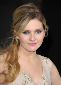 Abigail Breslin at the California premiere of "New Year's Eve."