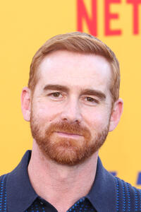 Andrew Santino at the premiere of Netflix's "Me Time" in Los Angeles.