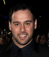 Producer Scooter Braun at the World premiere of "Justin Bieber's Believe."