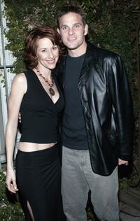 Wendy Braun and Karl Lang at the opening night of the play "The Good Thief."