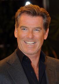 Pierce Brosnan at the California premiere of "The Greatest."