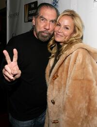 Paul Mitchel and Eloise Broady at the Fortitude Agency party.