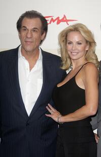 Robert Davi and Eloise Broady at the photocall of "Dukes" during the 2nd Rome Film Festival.