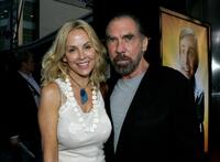 Paul Mitchell and Elois Broady at the premiere of "The 40 Year-Old Virgin."