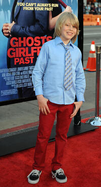 Devin Brochu at the world premiere of "Ghosts of Girlfriends Past."