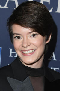 Emily Hinkler at the premiere of "Boy Erased" in Los Angeles.