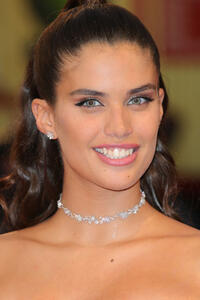 Sara Sampaio at the "A Star Is Born" screening during the 75th Venice Film Festival.