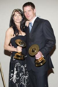 Claudia Black and Ben Browder at the 31st Annual Saturn Awards.