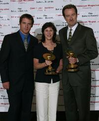 Ben Browder, Lauren Shuler Donner and Ralph Winter at the 30th Annual Saturn Awards.