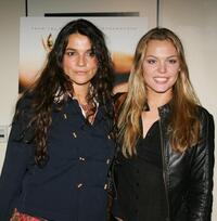 Katja Von Garnier and Agnes Bruckner at the Los Angeles promo screening of "Blood and Chocolate."