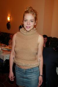 Agnes Bruckner at the after party of "Blue Car."