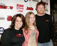 Julie Stevens, Amy Bruckner and Gil Cates Jr. at the Kid's night production of "Annie."
