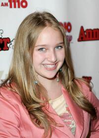 Amy Bruckner at the Kid's night production of "Annie."