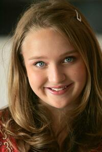 Amy Bruckner at the "Disney channel stars meet the press" event.