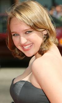 Amy Bruckner at the premiere of "Nancy Drew."