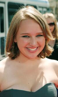 Amy Bruckner at the premiere of "Nancy Drew."