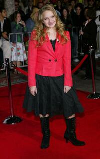 Amy Bruckner at the premiere of "The Pacifier."