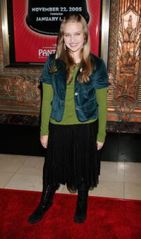 Amy Bruckner at the opening night performance of "White Christmas."