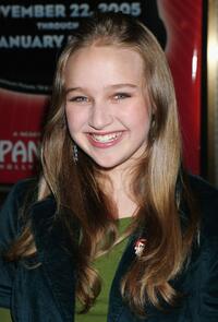 Amy Bruckner at the opening night performance of "White Christmas."